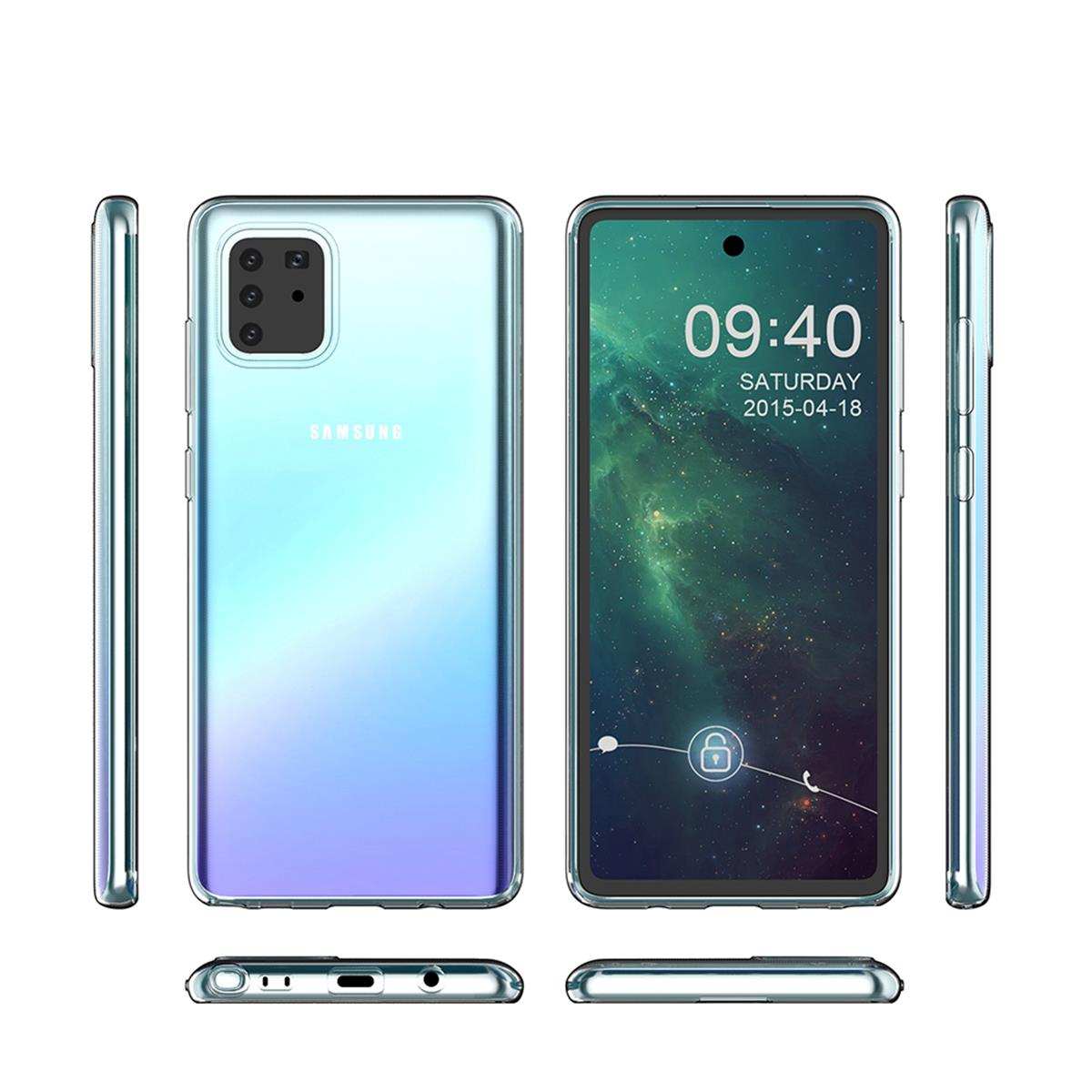 COVERKINGZ Handyhülle Case dünn, Backcover, Transparent Lite, Samsung, Galaxy Ultra Note10