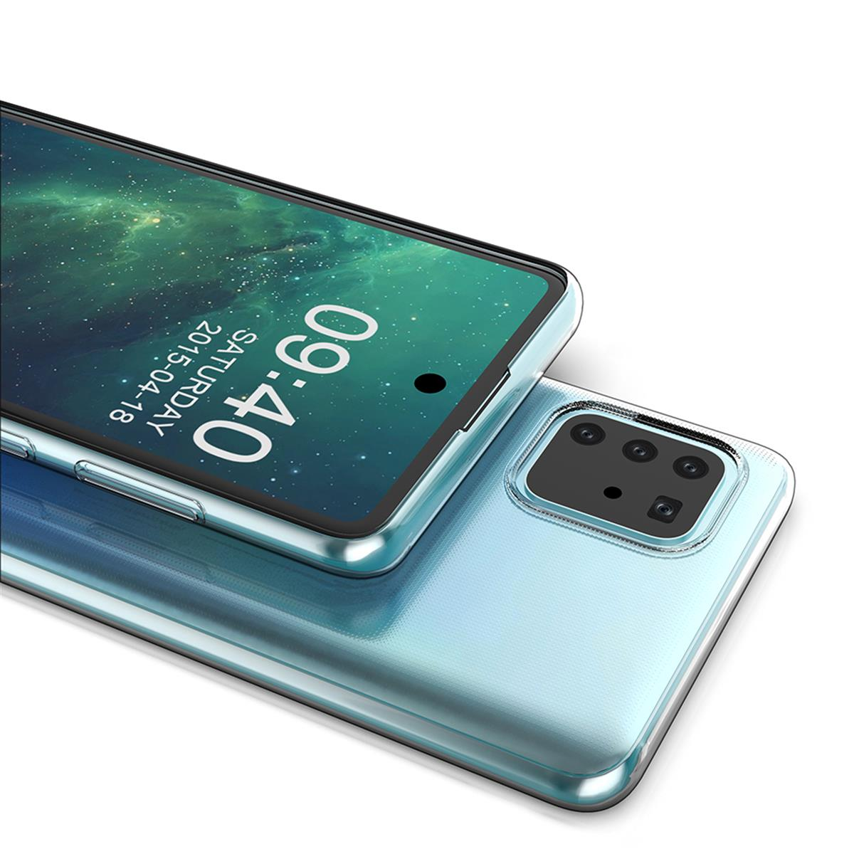 Backcover, Ultra COVERKINGZ Note10 Case Lite, Transparent Handyhülle dünn, Galaxy Samsung,