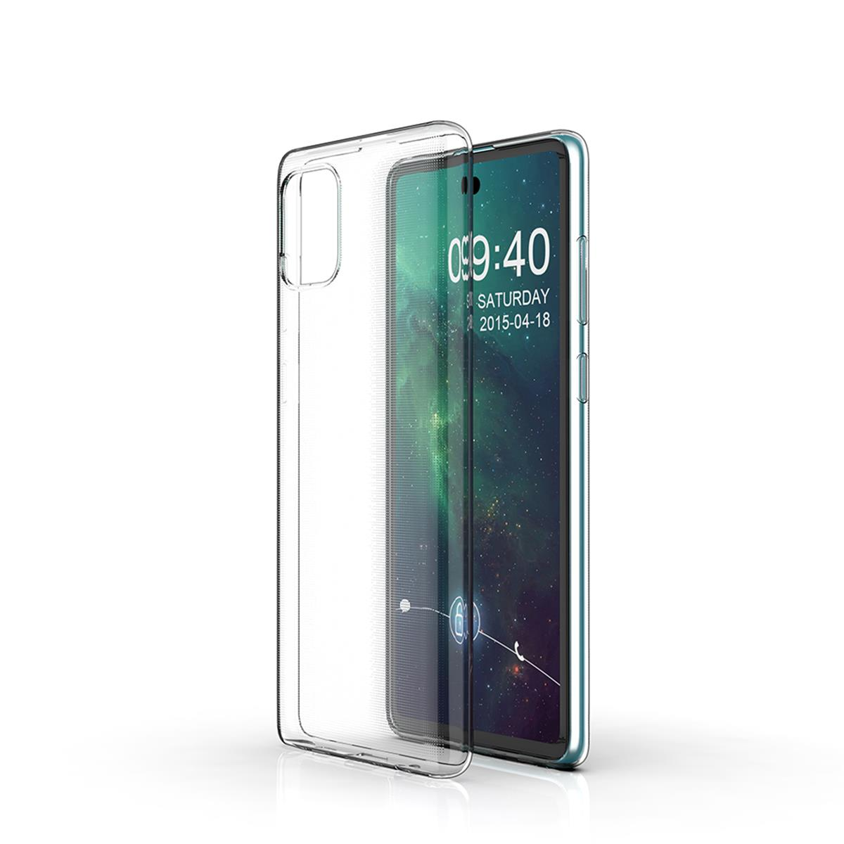 Note10 Lite, dünn, Galaxy Samsung, Case Transparent Ultra Handyhülle COVERKINGZ Backcover,