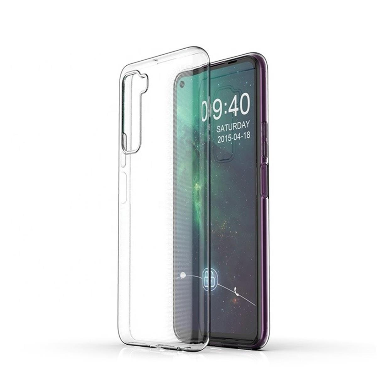 COVERKINGZ Handyhülle Case Ultra Backcover, Huawei, Lite P40 dünn, Transparent 5G