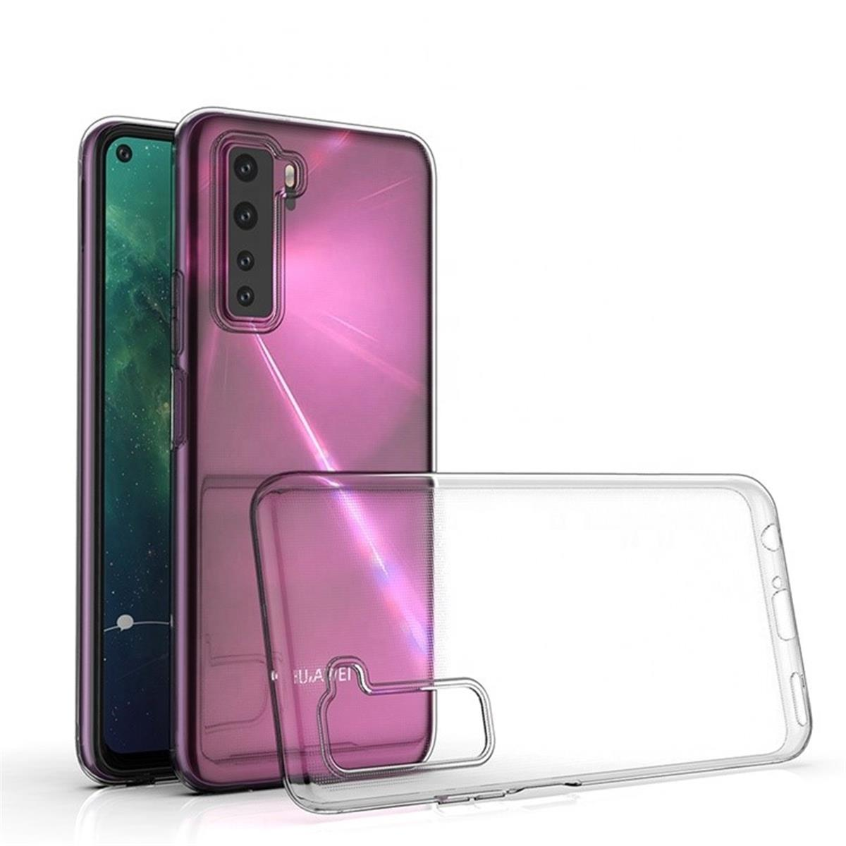 COVERKINGZ Handyhülle Case Ultra Backcover, Huawei, Lite P40 dünn, Transparent 5G