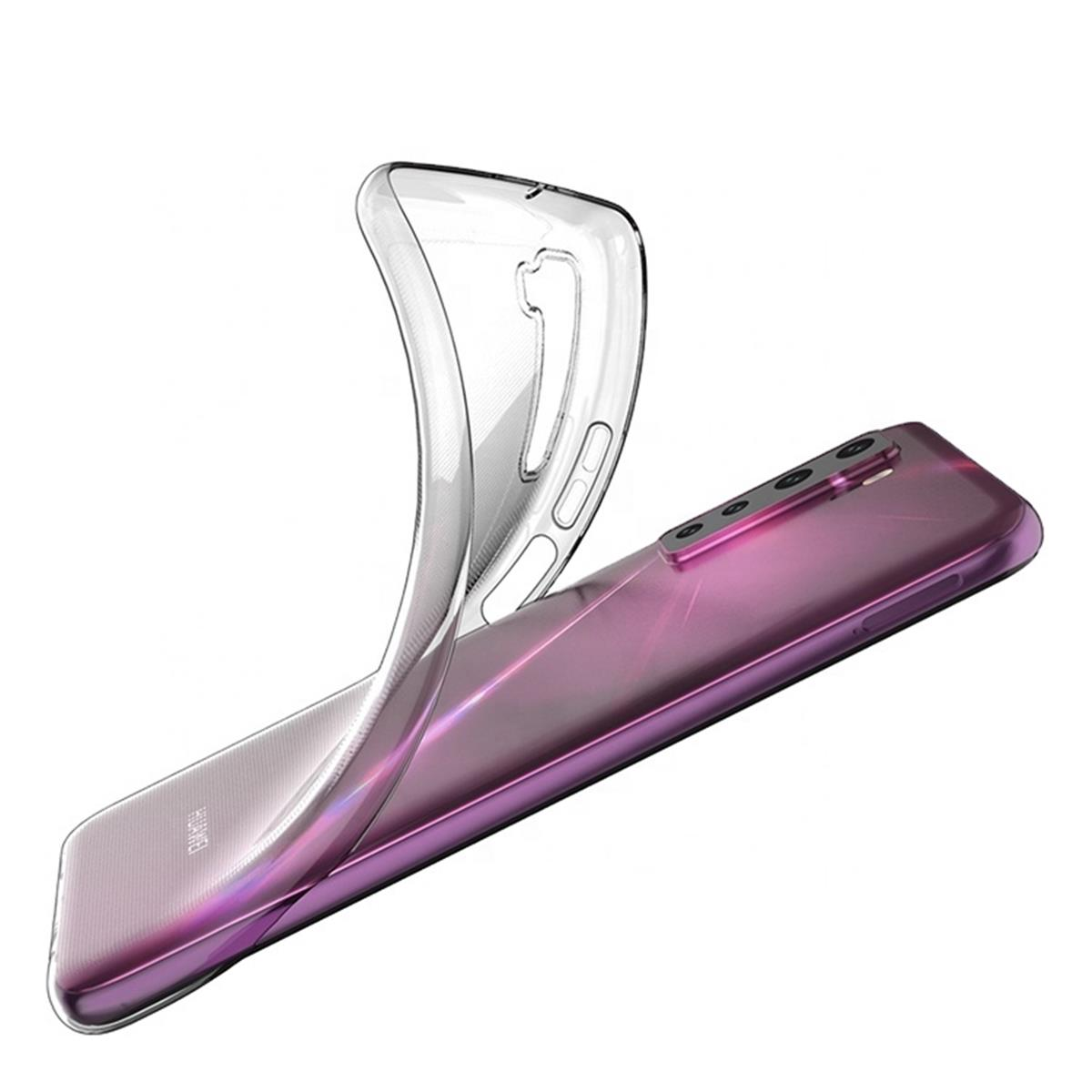 COVERKINGZ Handyhülle Case Ultra Backcover, Huawei, Lite P40 dünn, Transparent 5G