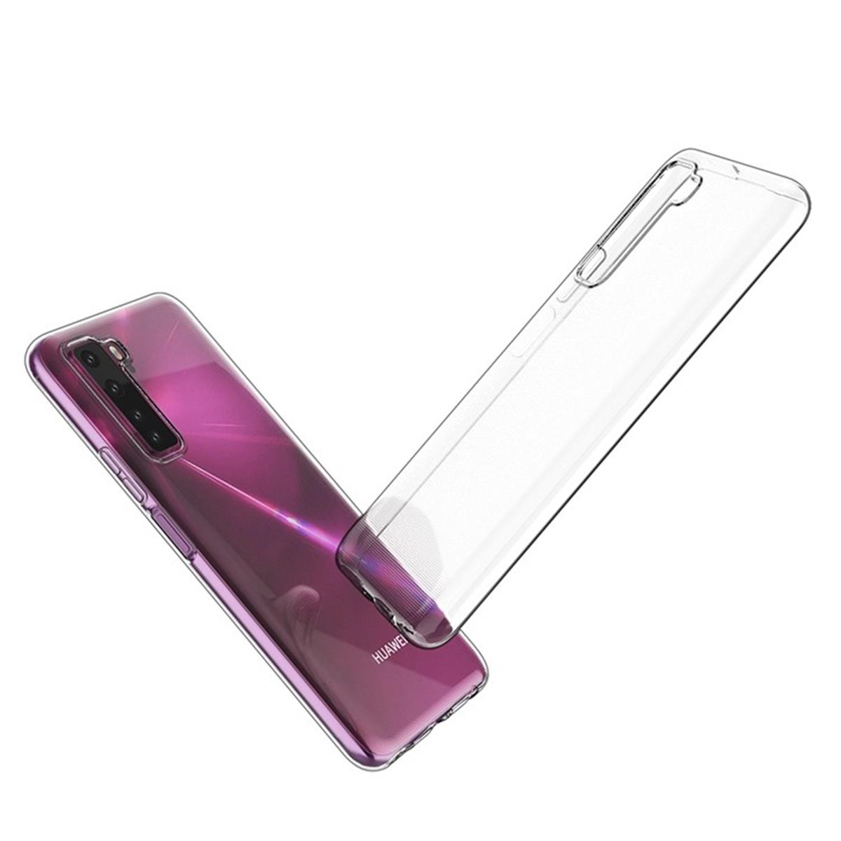 Case Transparent COVERKINGZ dünn, Handyhülle Huawei, Ultra 5G, Backcover, Lite P40