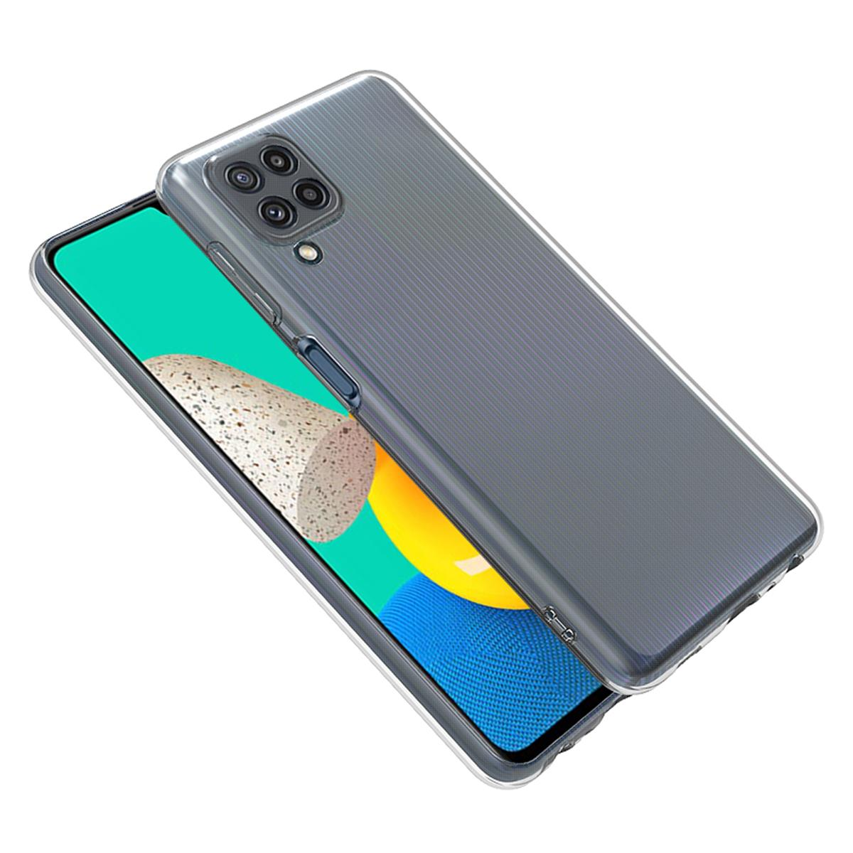 COVERKINGZ Handyhülle Case Ultra dünn, Samsung, Backcover, Transparent Galaxy M32