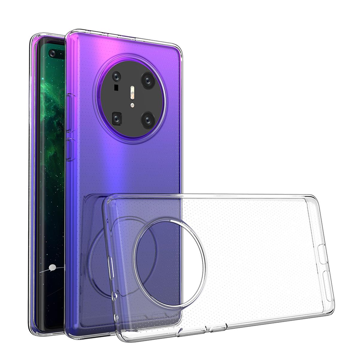 COVERKINGZ Handyhülle Case Transparent 40 Huawei, Backcover, Mate Ultra dünn, Pro
