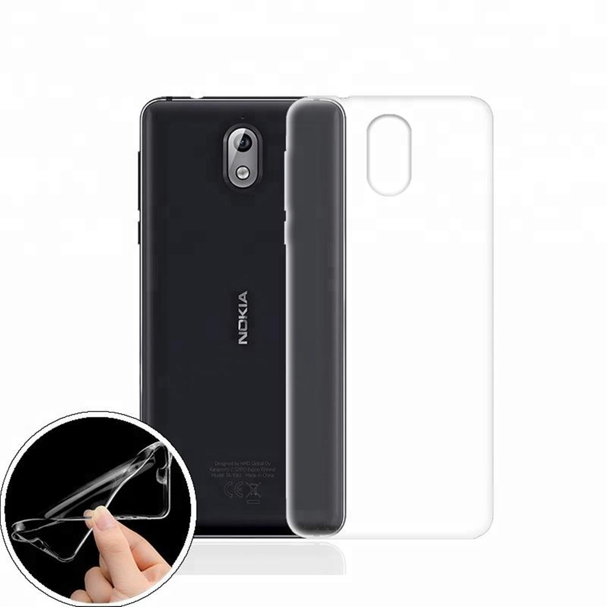 3.1, aus Backcover, Silikon, Nokia, Nokia COVERKINGZ Transparent Handycase