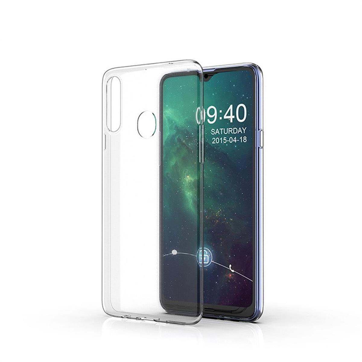 COVERKINGZ Handyhülle Transparent Galaxy A20s, Backcover, Ultra Case Samsung, dünn,