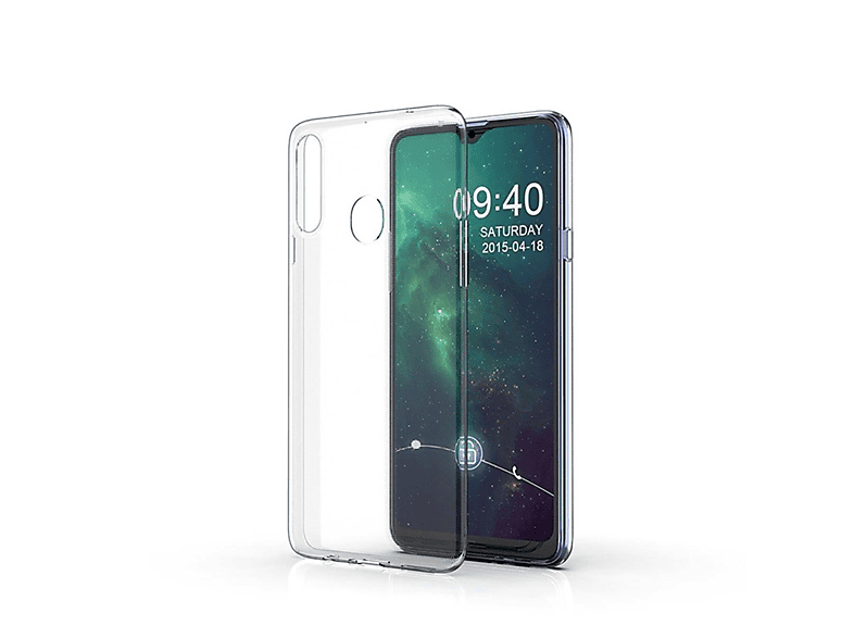 Samsung, Galaxy COVERKINGZ dünn, Ultra Handyhülle Transparent A20s, Case Backcover,
