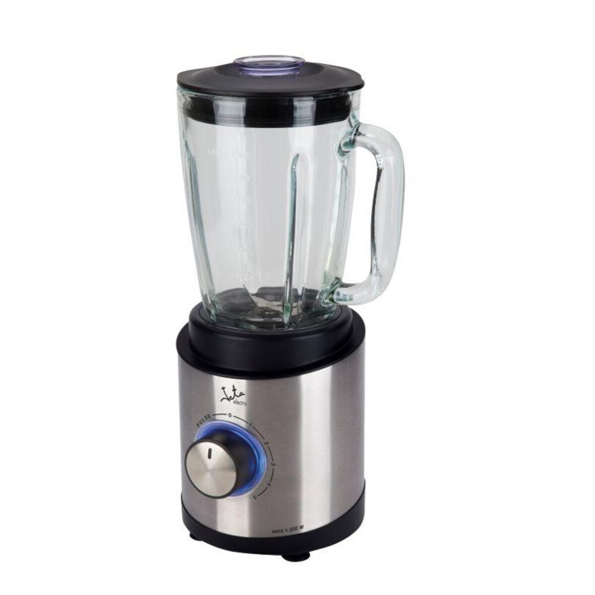 Batidora de vaso - BT1041 JATA, 1200 W, 1.7 Liter, Negro