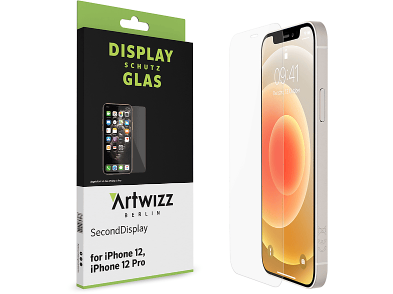 ARTWIZZ 12 / 12 SecondDisplay iPhone Pro) Apple Displayschutz(für
