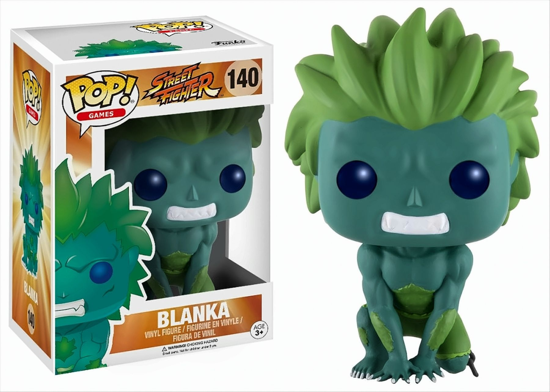 - - Blanka Funko Fighter Street Pop Green 9cm