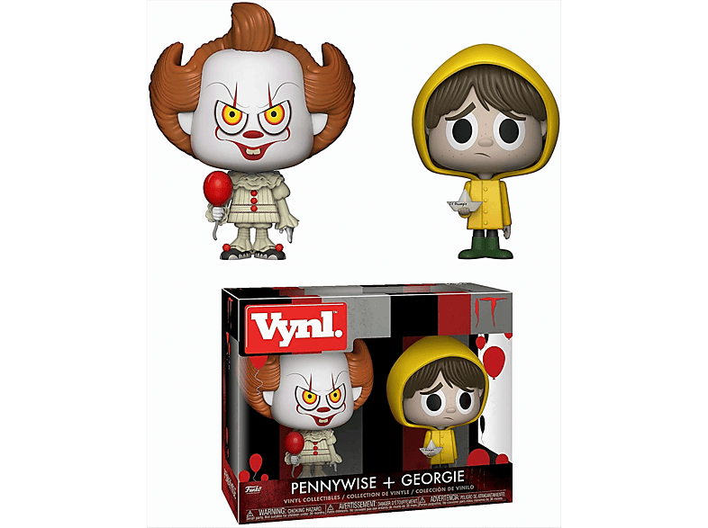 + Pack - - Pennywise VYNL 2-Fig. IT Georgie