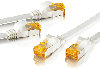 SEBSON 2_X_CAT7_750CM_A, Netzwerkkabel, 7,5 m