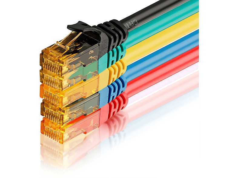SEBSON Kabel 1,5m CAT6 RJ45 Stecker 5er Set, Netzwerkkabel, 1,5 m MediaMarkt