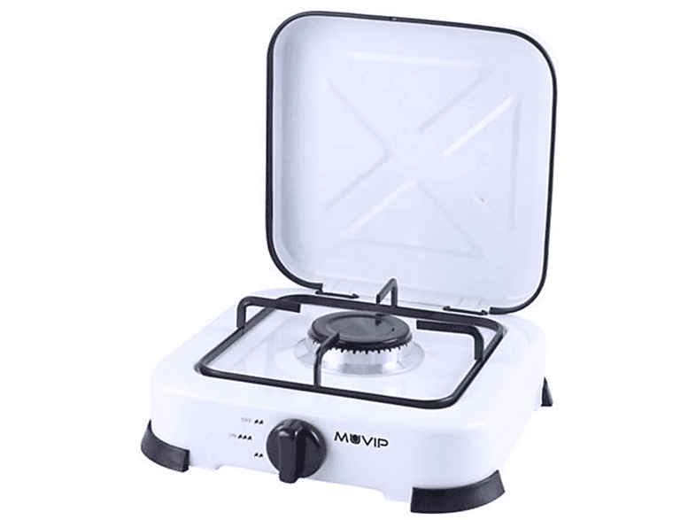 Cocina de gas MUVIP MV0193, Blanco MediaMarkt