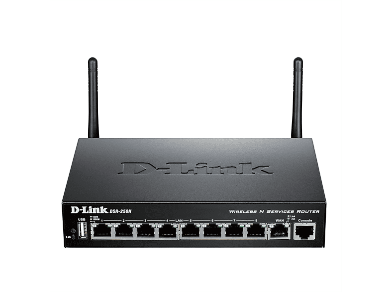 D-LINK DSR-250N Unified Service Router  WLAN-Router 300 Mbit/s
