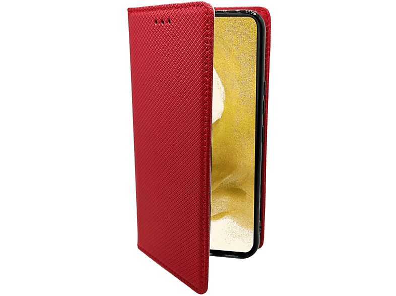 Rot GALAXY Buch Bookcover, Samsung, Tasche, (SM-S901B), COFI S22