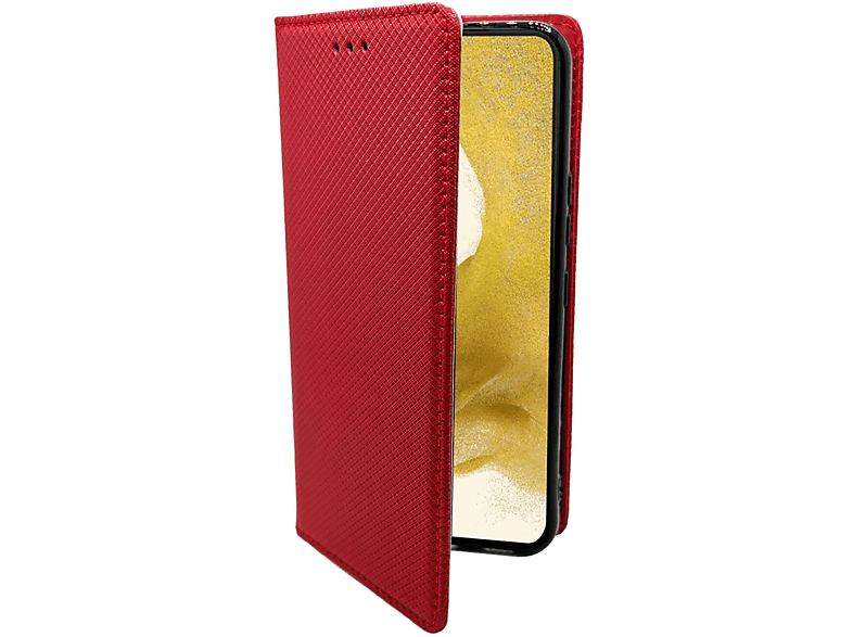 COFI Buch Tasche, Bookcover, Samsung, GALAXY S22 Plus (SM-906B), Rot