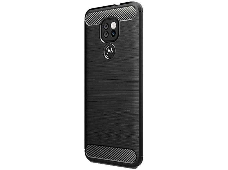 Backcover, Play, Carbon G9 Look, schwarz Moto Handycase COVERKINGZ Motorola, im