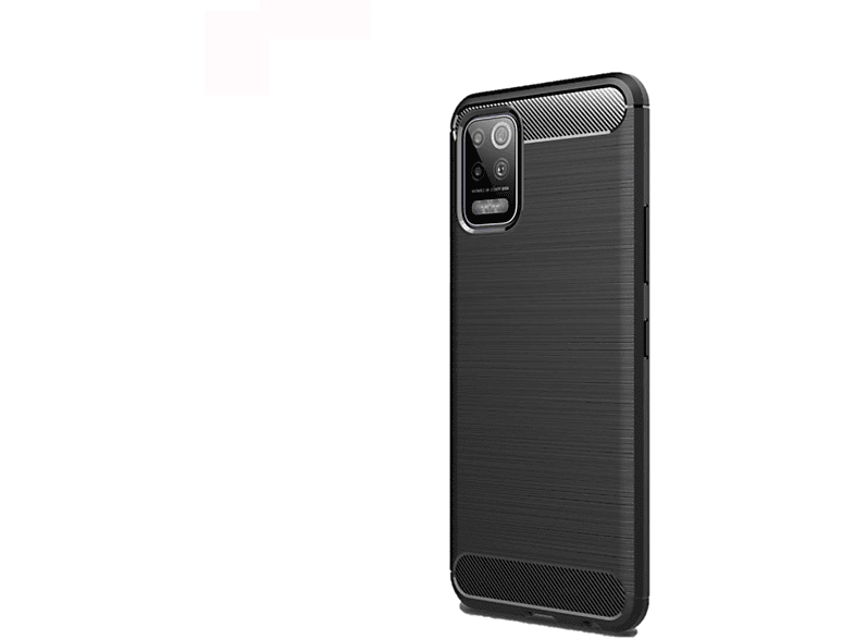 COVERKINGZ Handycase im Carbon Look, Backcover, LG, K52, schwarz