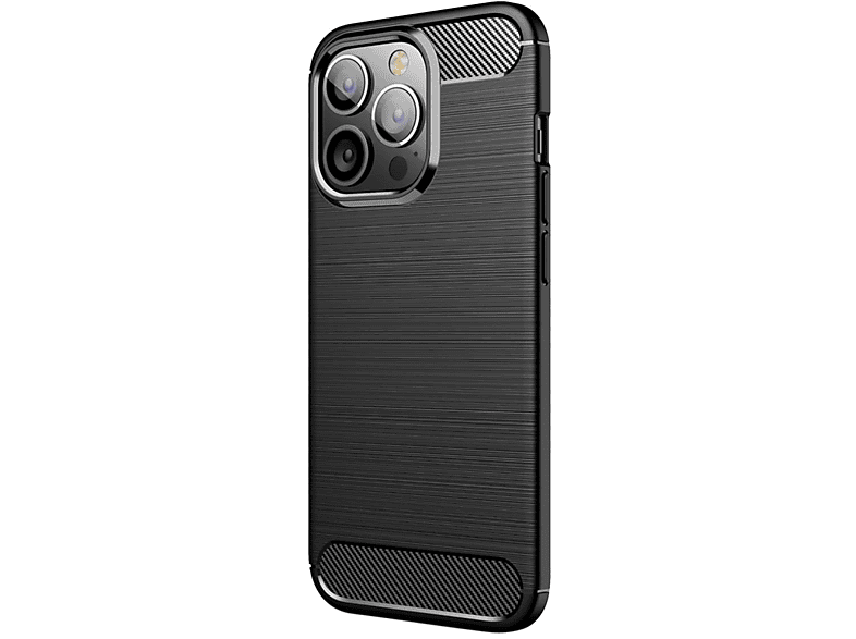 COVERKINGZ Handycase im Carbon schwarz Backcover, Pro, Look, 13 iPhone Apple