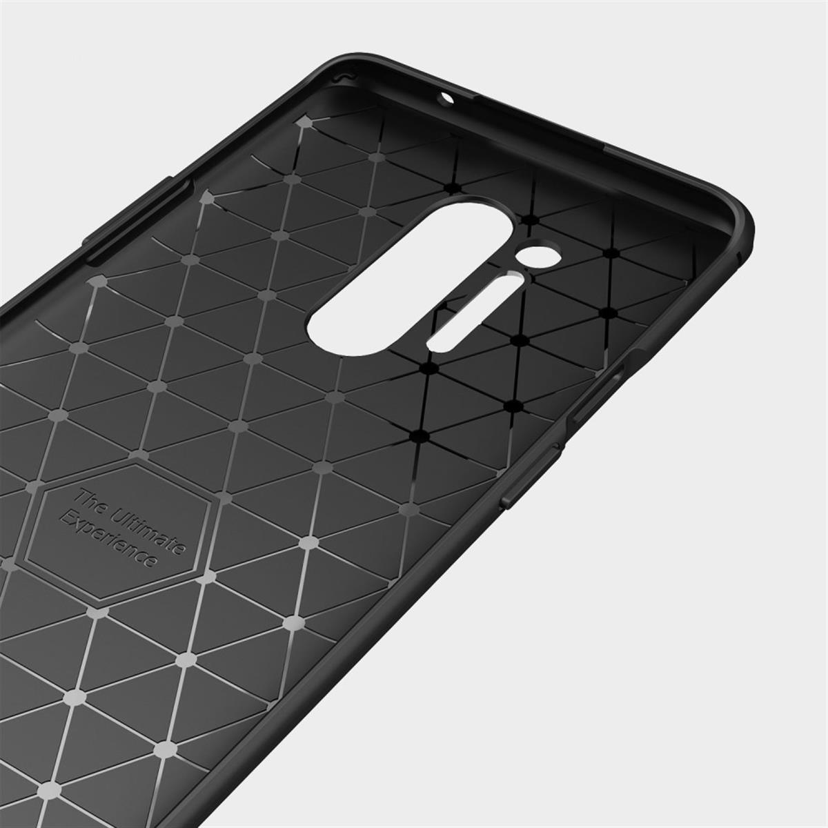 COVERKINGZ Handycase im Carbon Backcover, schwarz 8 Look, Pro, OnePlus