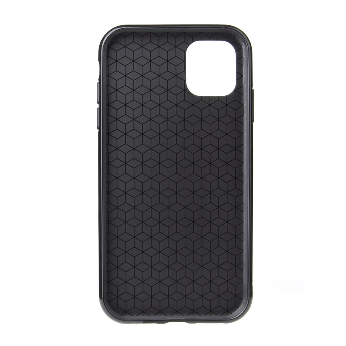 COVERKINGZ Pro Backcover, Apple, [6,5 im Max Carbon iPhone 11 Zoll], schwarz Look, Handycase