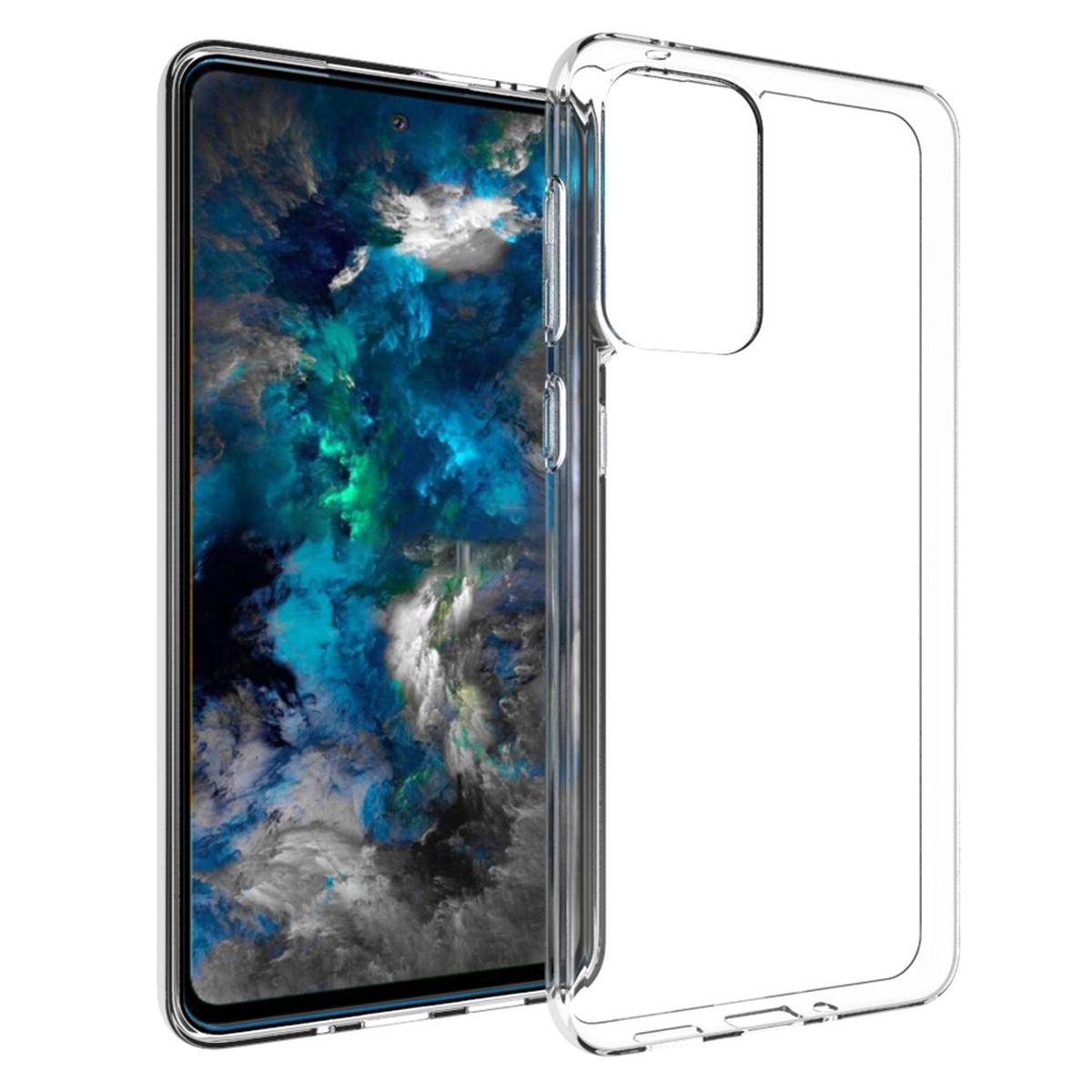 dünn, Ultra Galaxy Transparent A33 Case COVERKINGZ Samsung, Backcover, Handyhülle 5G,