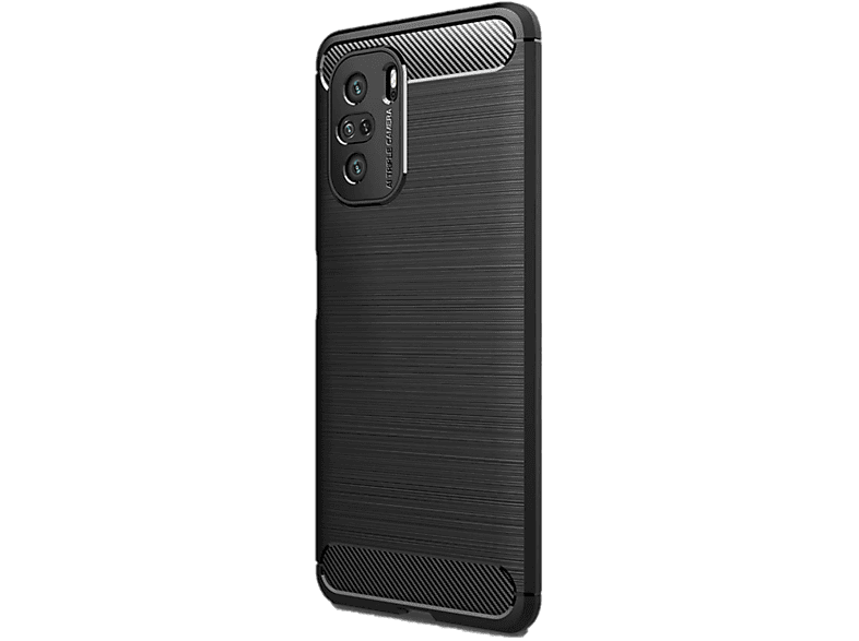 COVERKINGZ Handycase im Carbon Backcover, Mi Xiaomi, 11i Poco / F3, schwarz Look