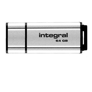 Memoria USB 64 GB  - Titan INTEGRALMEMORY, Plata