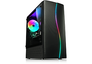 KIEBEL Total 10 Intel Core i5-10400F, Komplettsysteme Gaming mit Core i5-10400F Prozessor, 16 GB RAM, 512 GB SSD, GeForce RTX 3050, 8 GB