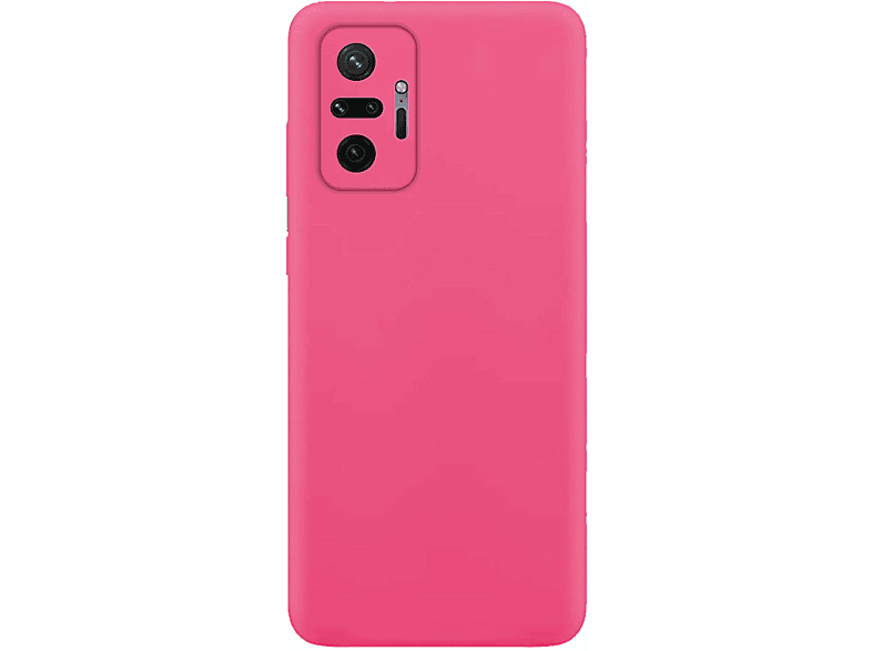 MTB MORE ENERGY Soft Silikon Case, Backcover, Xiaomi, Redmi Note 10 Pro, Redmi Note 10 Pro Max, Hot Pink