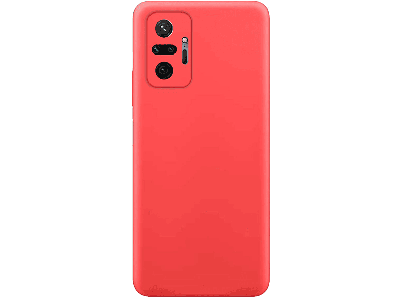 MTB MORE ENERGY Soft Silikon Case, Backcover, Xiaomi, Redmi Note 10 Pro, Redmi Note 10 Pro Max, Rot