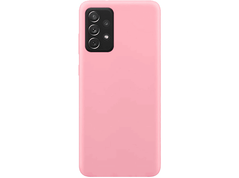 MTB MORE ENERGY Galaxy A72, Silikon Rosa Pastell Samsung, Case, Soft Backcover,
