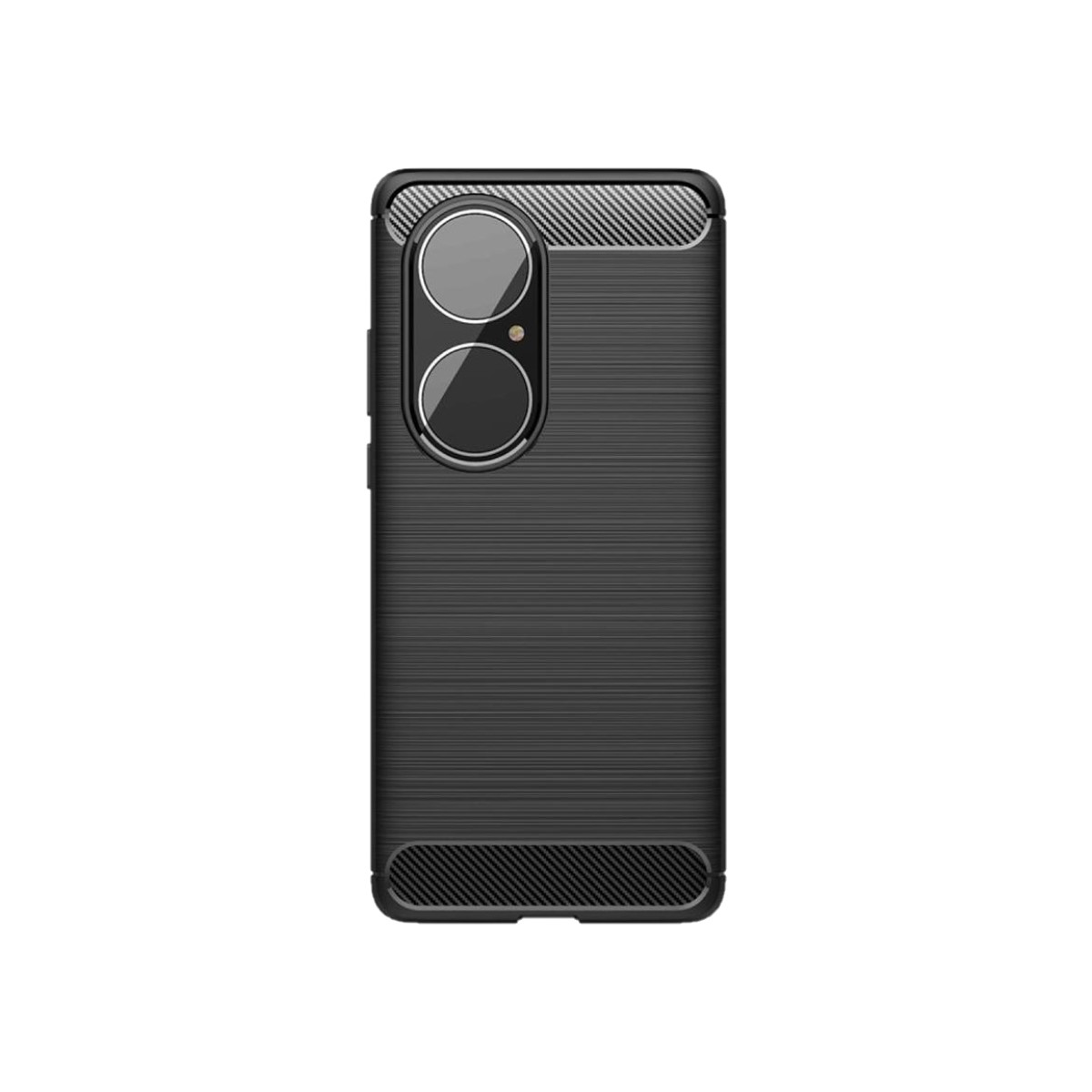 im Huawei, Carbon Handycase Pro, P50 Look, Backcover, schwarz COVERKINGZ