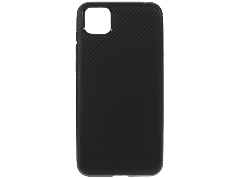 COVERKINGZ Handycase im Carbon Look, Backcover, Huawei, Y5p, schwarz