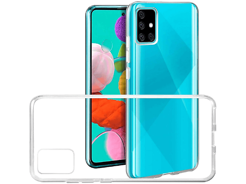 COVERKINGZ Handyhülle Case Ultra dünn, Backcover, Samsung, Galaxy A71