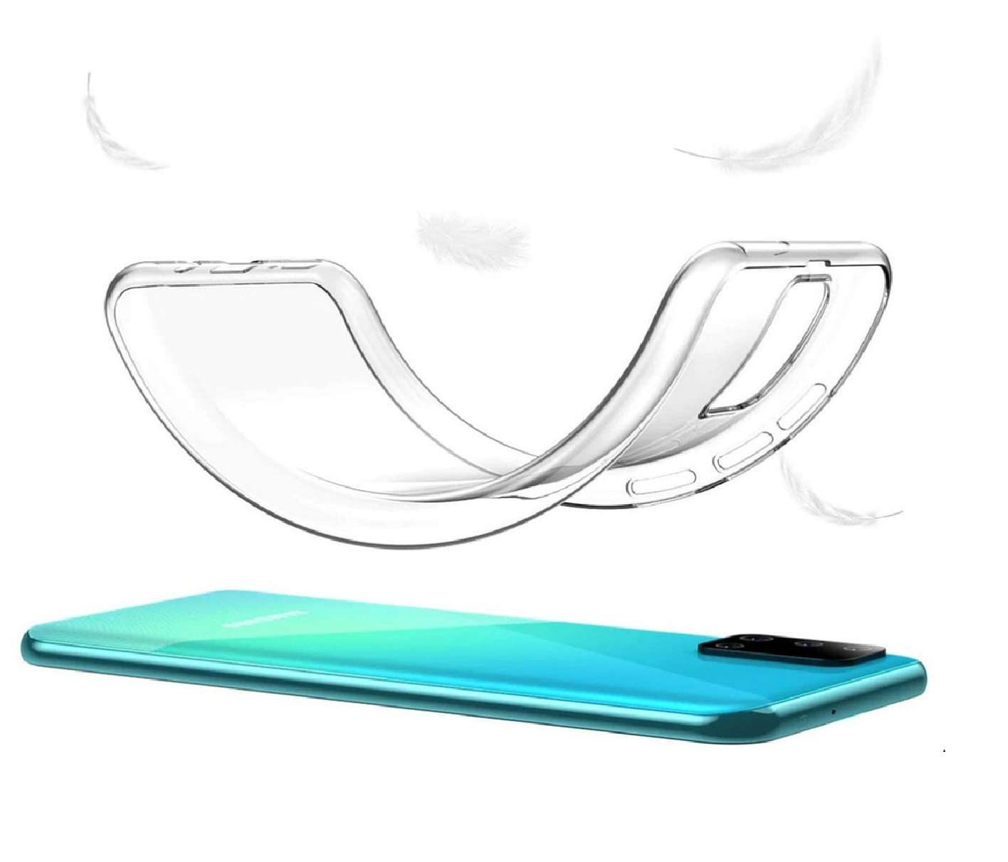 Transparent Backcover, Samsung, Galaxy COVERKINGZ dünn, Handyhülle Case A71, Ultra