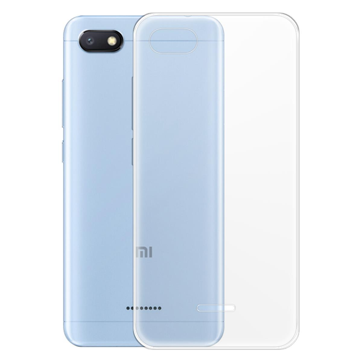 Handyhülle Case Backcover, Xiaomi, Redmi dünn, Transparent COVERKINGZ Ultra 6A,