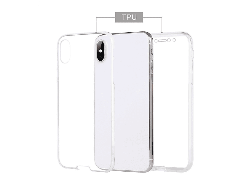 COVERKINGZ Handyhülle Case Ultra dünn, Xs Apple, Max, Transparent iPhone Backcover