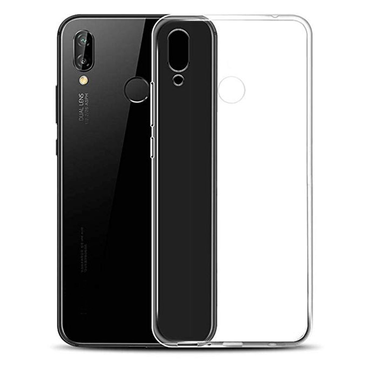 dünn, Huawei, Ultra Transparent Backcover, COVERKINGZ Handyhülle Case Y7 (2019),