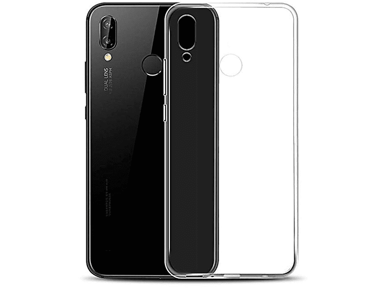 COVERKINGZ Handyhülle Case Ultra dünn, Huawei, Y7 (2019), Transparent Backcover