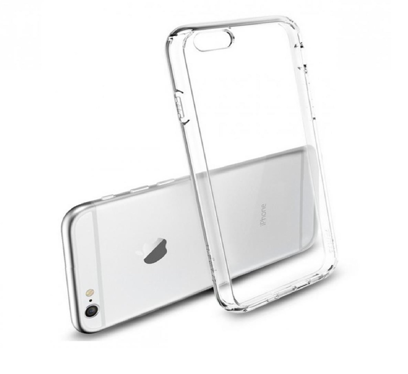 COVERKINGZ Handyhülle Case Transparent iPhone Backcover, dünn, Ultra Apple, 6/6S
