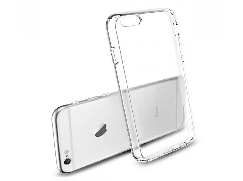 COVERKINGZ Handyhülle Case Ultra dünn, Backcover, Apple, iPhone 6/6S, Transparent