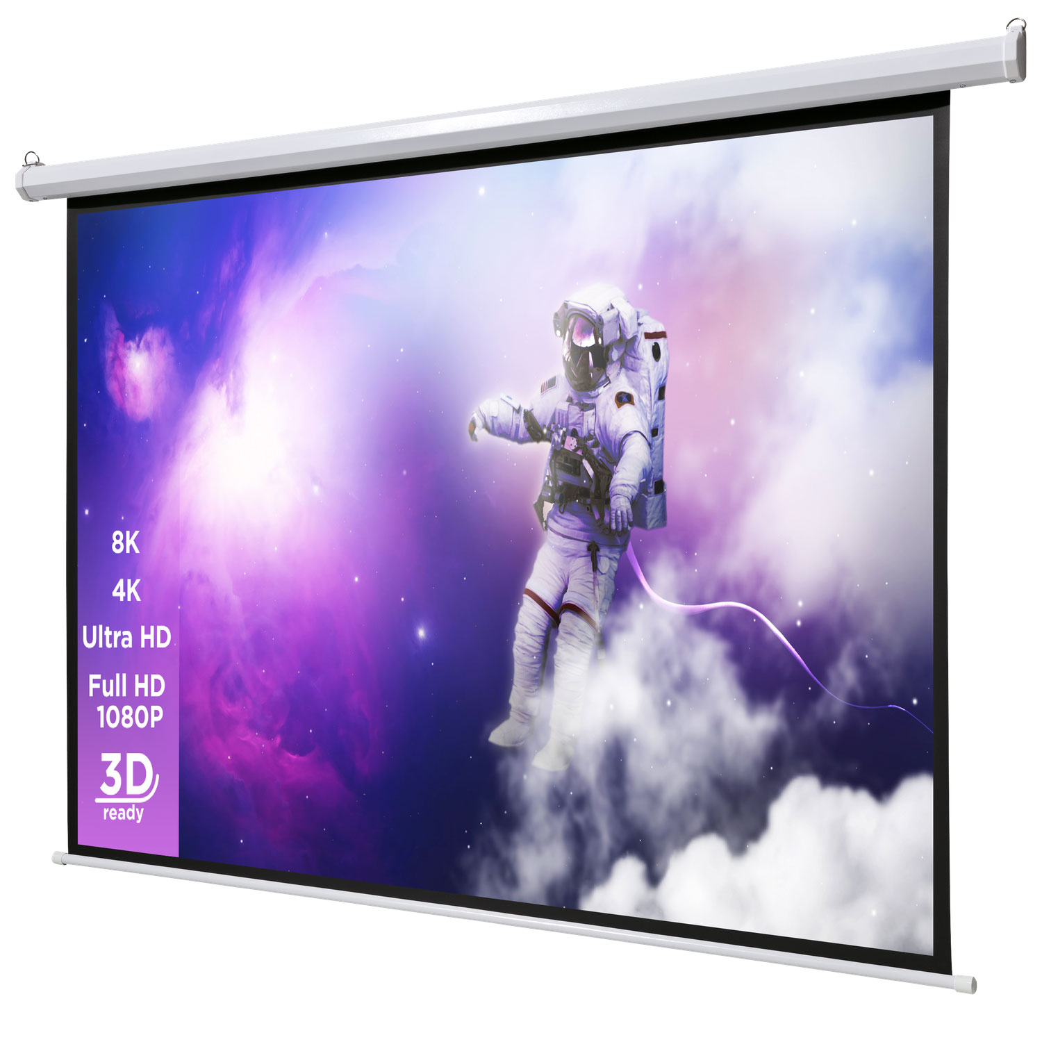 Pantalla para proyector - CELEXON 128" celexon basic line motorizada 240 x 240 cm