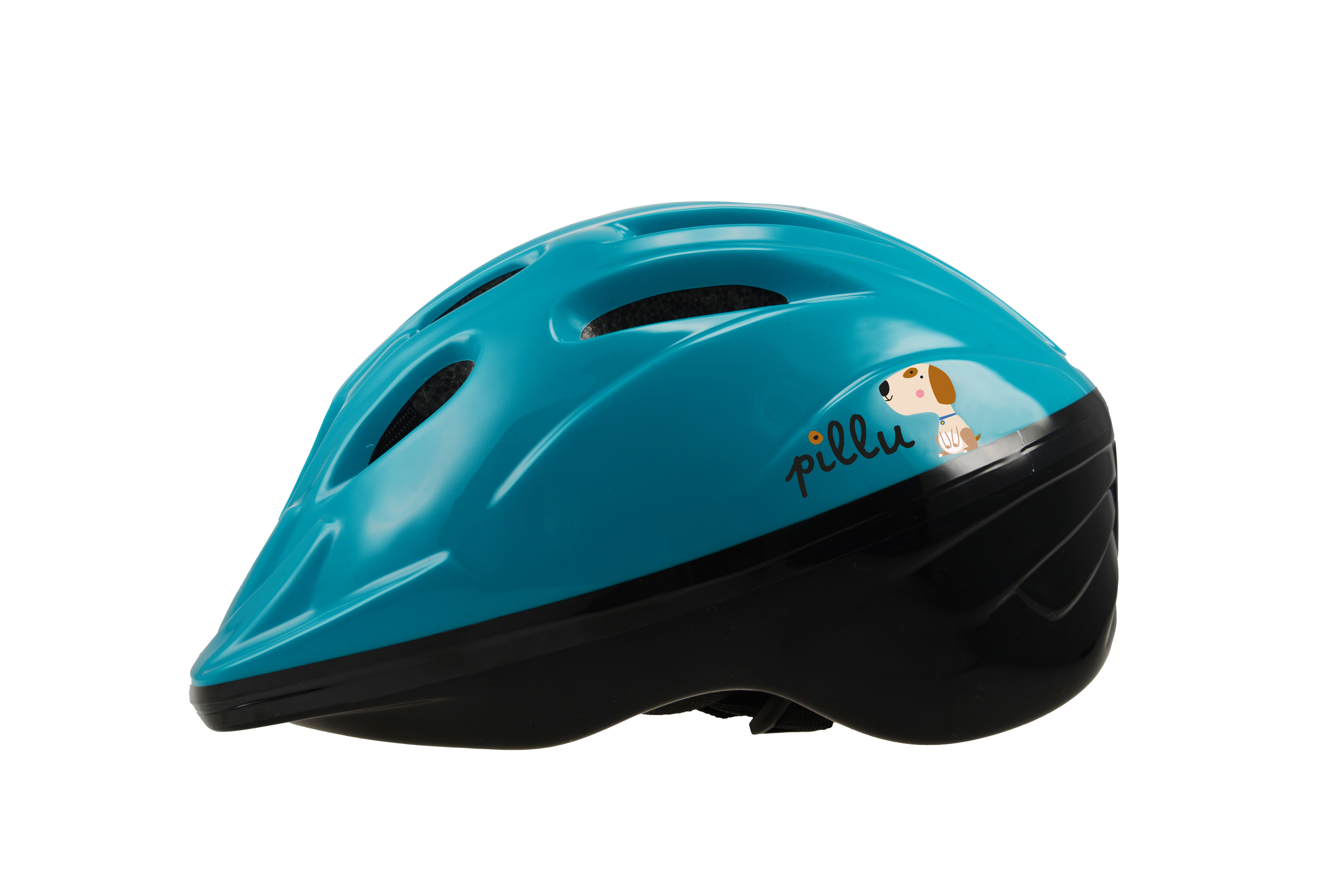 Pillu Casco Infantil azul