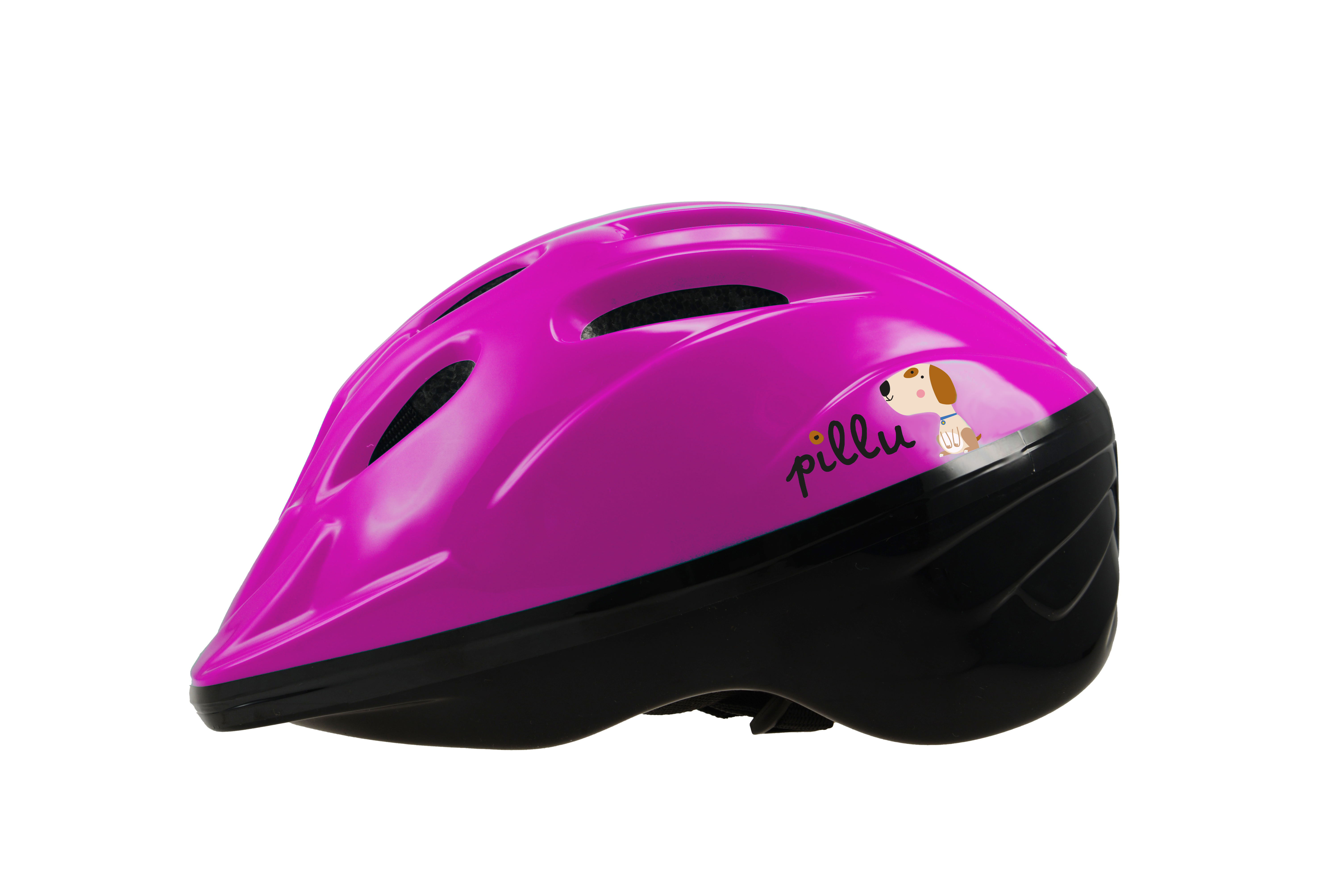 Casco Pillu Infantil rosa