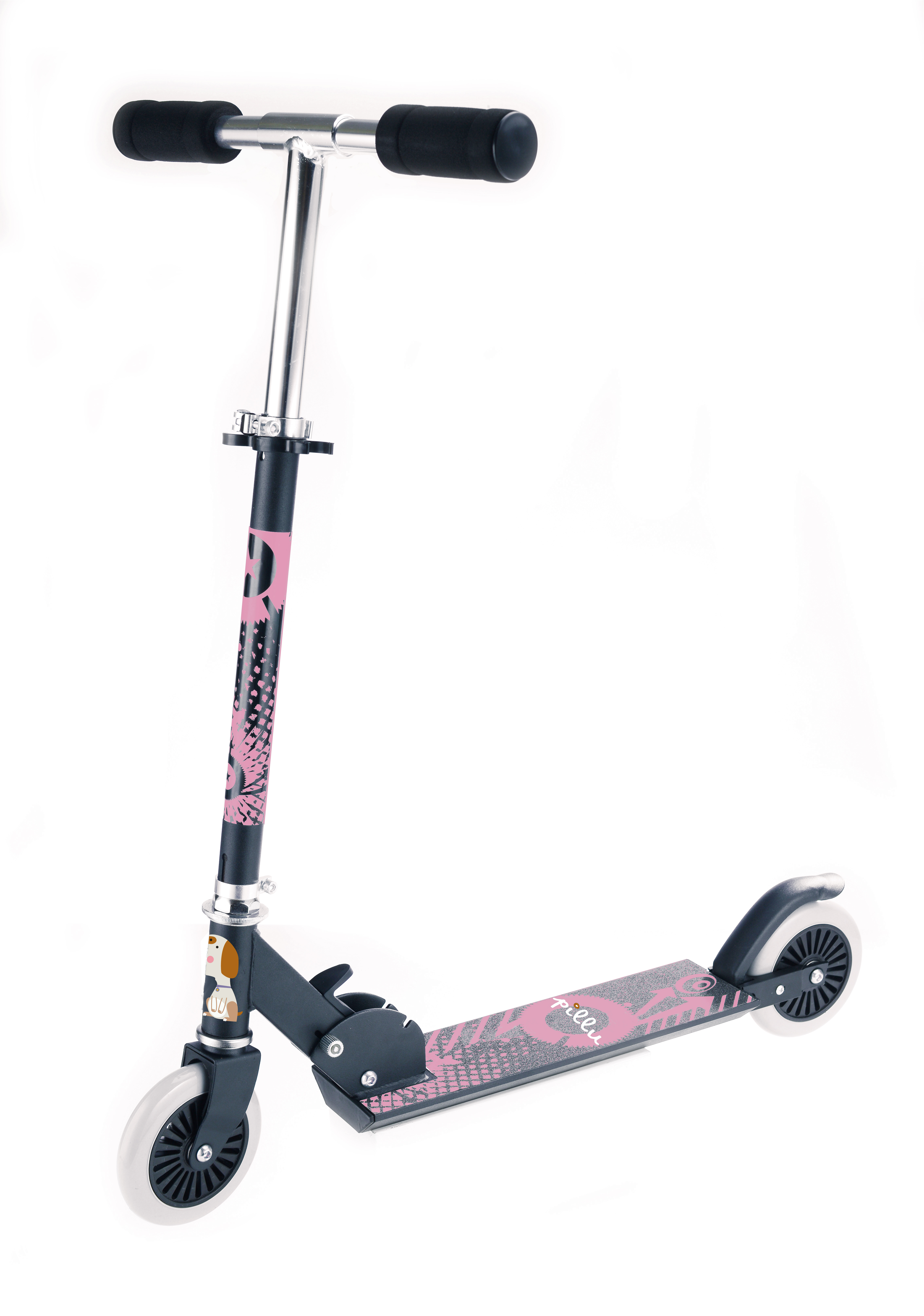 Pillu Patinete Aluminio rosa 2r