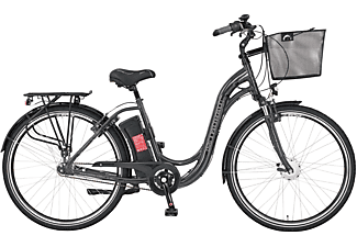 DIDI THURAU LIMITED EDITION Alu City Comfort Citybike (Laufradgröße: 28 Zoll, Unisex-Rad, 461 Wh, graphitgrau)