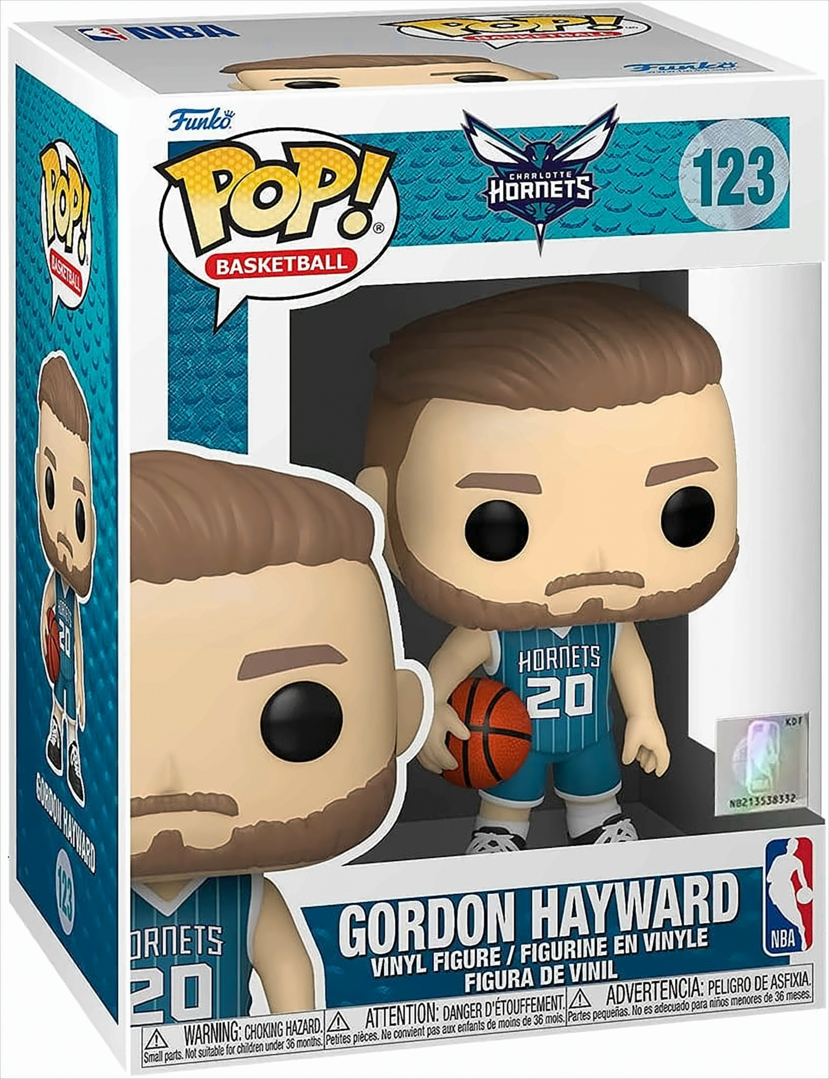 NBA - Hayward Gordon Hornets / POP Charlotte 